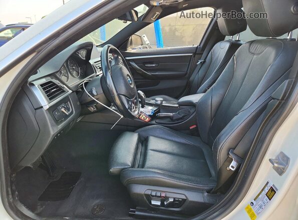 WBA4J1C05LBU67517 2020 BMW 4 SERIES White Front interior view