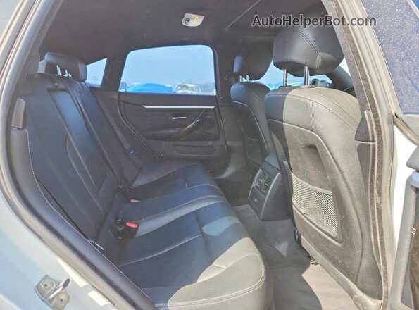 WBA4J1C05LBU67517 2020 BMW 4 SERIES White Rear seats view