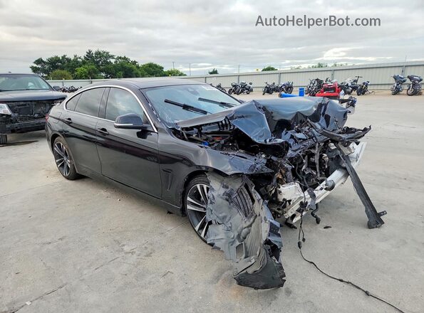 WBA4J1C07LBU68247 2020 BMW 4 SERIES Black Передня права чверть