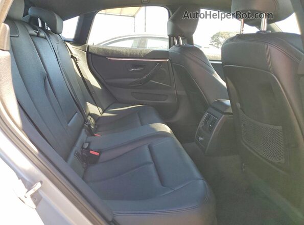 WBA4J1C52KBM13392 2019 BMW 4 SERIES Silver Rear seats view