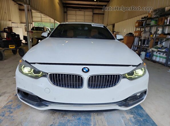 WBA4J1C55JBM11005 2018 BMW 4 SERIES White Vista frontal