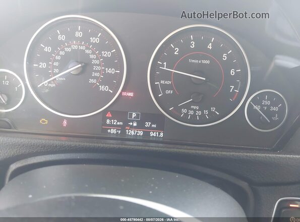 WBA4J1C56JBG80813 2018 BMW 4 SERIES White Հետևի նստատեղերի տեսք