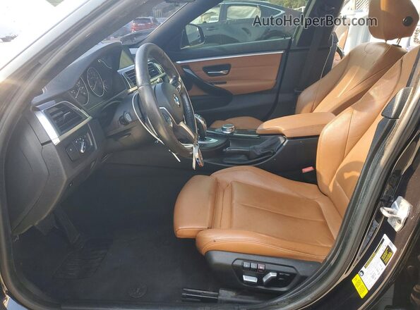 WBA4J1C56KBM18143 2019 BMW 4 SERIES Black Front interior view