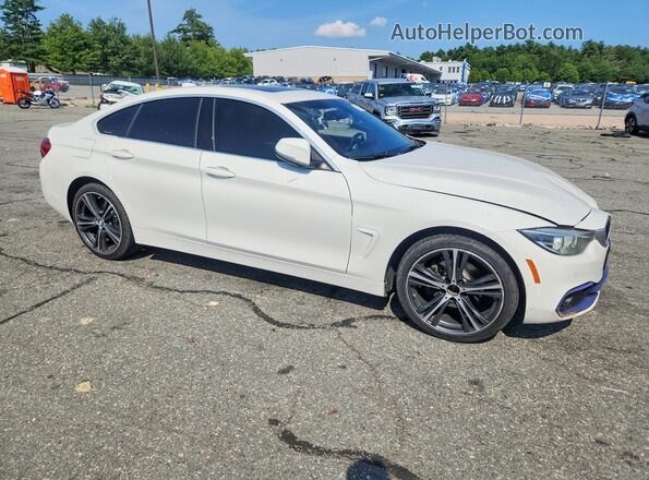 WBA4J3C51JBG90595 2018 BMW 4 SERIES Белый Передняя правая четверть