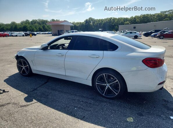 WBA4J3C51JBG90595 2018 BMW 4 SERIES Белый Задняя левая четверть