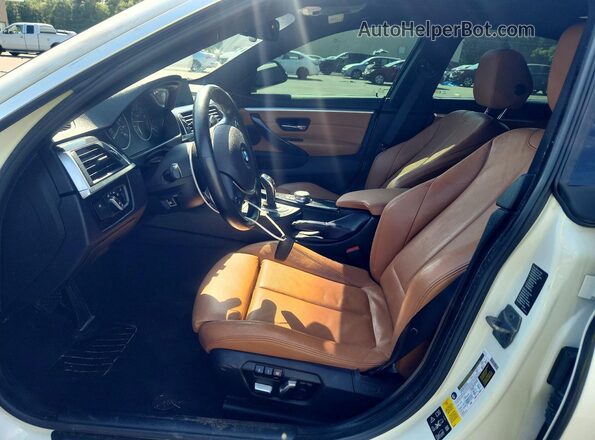 WBA4J3C51JBG90595 2018 BMW 4 SERIES Белый Вид салона спереди