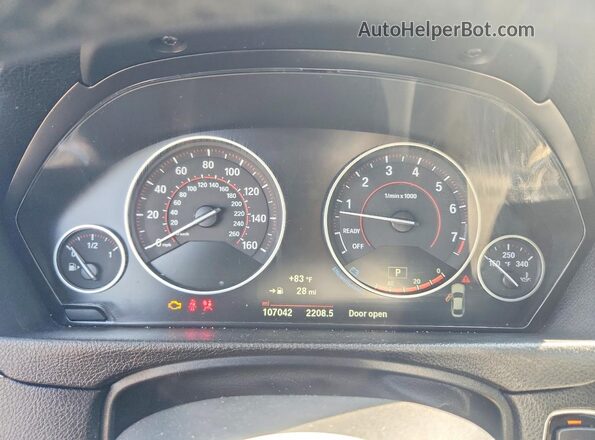 WBA4J3C51JBG90595 2018 BMW 4 SERIES Белый Вид щитка приборов