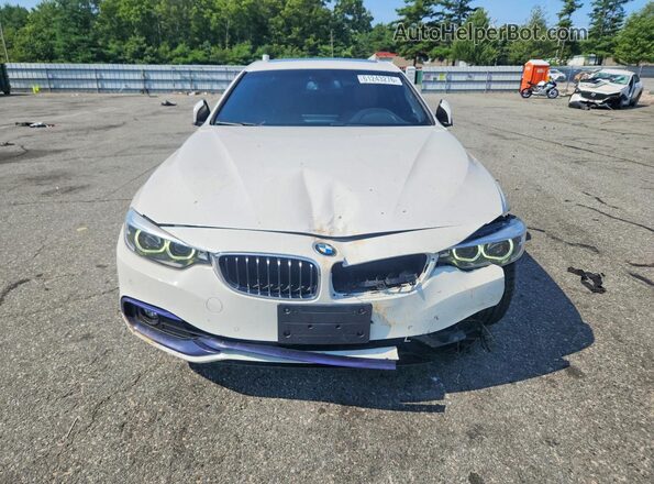 WBA4J3C51JBG90595 2018 BMW 4 SERIES Белый Вид спереди