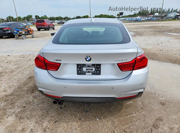WBA4J3C53KBL07917 2019 BMW 4 SERIES Silver უკანა ხედი
