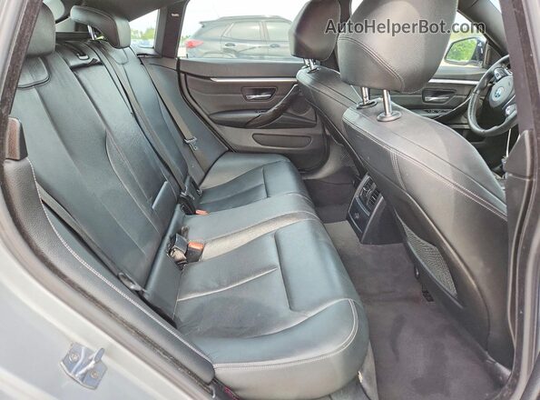 WBA4J3C53KBL07917 2019 BMW 4 SERIES Silver უკანა სავარძლების ხედი