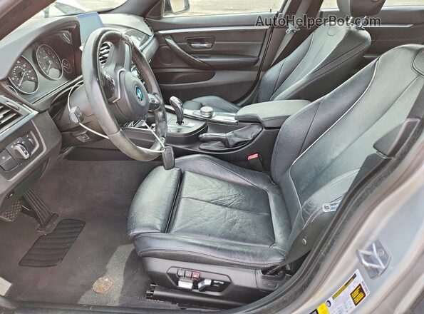 WBA4J3C53KBL07917 2019 BMW 4 SERIES Silver წინა სალონის ხედი