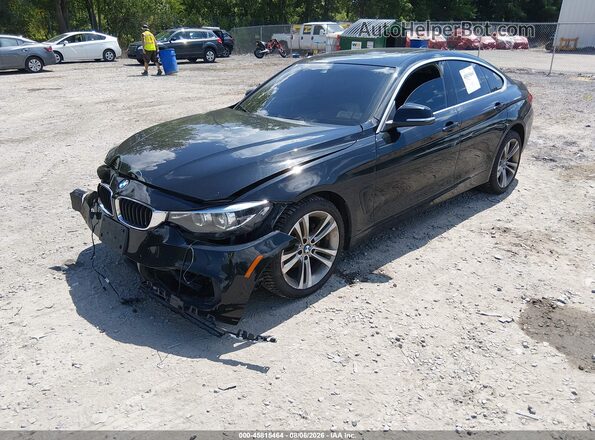 WBA4J3C53KBL08548 2019 BMW 4 SERIES Черный Передняя левая четверть
