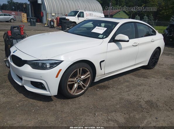 WBA4J3C55JBL04063 2018 BMW 4 SERIES Белый Передняя левая четверть