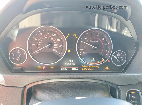 WBA4J3C55KBL07174 2019 BMW 4 SERIES Серый Вид щитка приборов