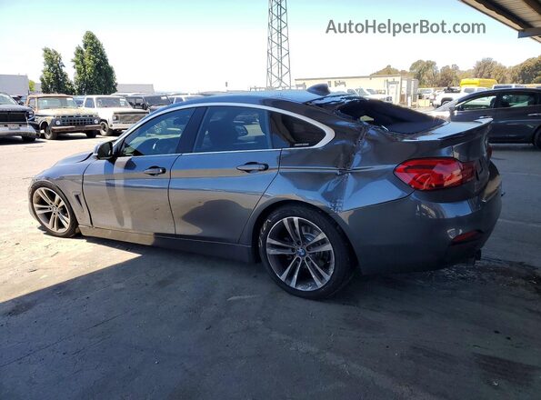 WBA4J3C55KBL07174 2019 BMW 4 SERIES Серый Задняя левая четверть
