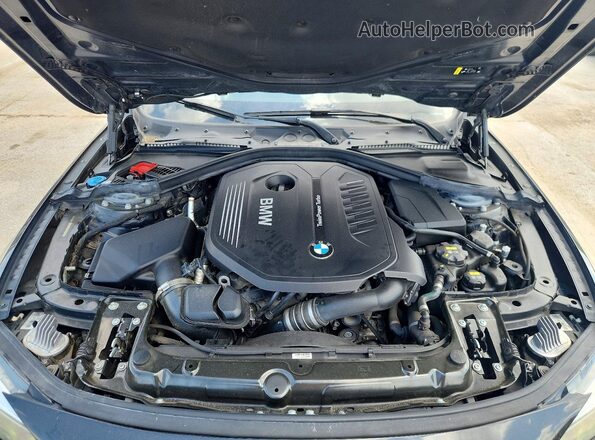 WBA4J5C52KBU79061 2019 BMW 4 SERIES Black Вид задньої частини салону