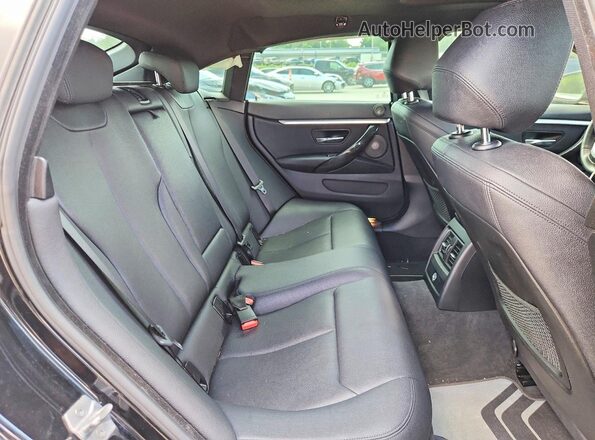 WBA4J5C52KBU79061 2019 BMW 4 SERIES Black Вид задніх сидінь