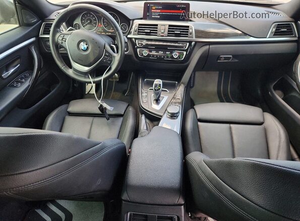 WBA4J5C52KBU79061 2019 BMW 4 SERIES Black Вид панелі приладів