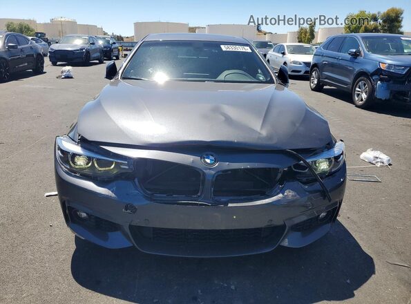 WBA4J5C59JBF06337 2018 BMW 4 SERIES Charcoal Вид спереду
