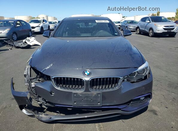 WBA4J5C59KBU79073 2019 BMW 4 SERIES Gray წინა ხედი