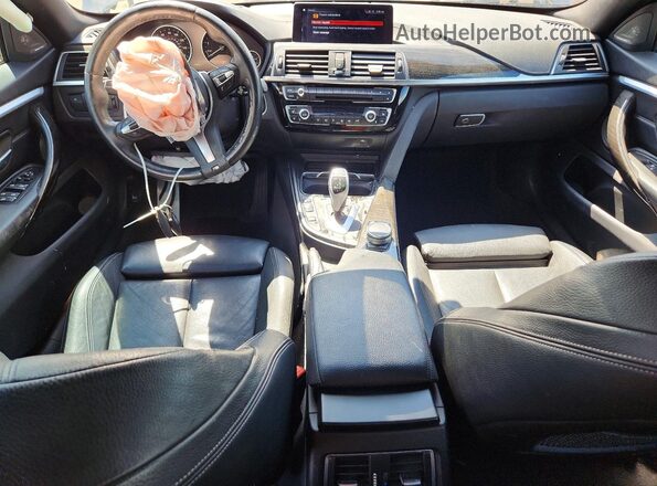 WBA4J7C01LBV99726 2020 BMW 4 SERIES Gray Widok deski rozdzielczej
