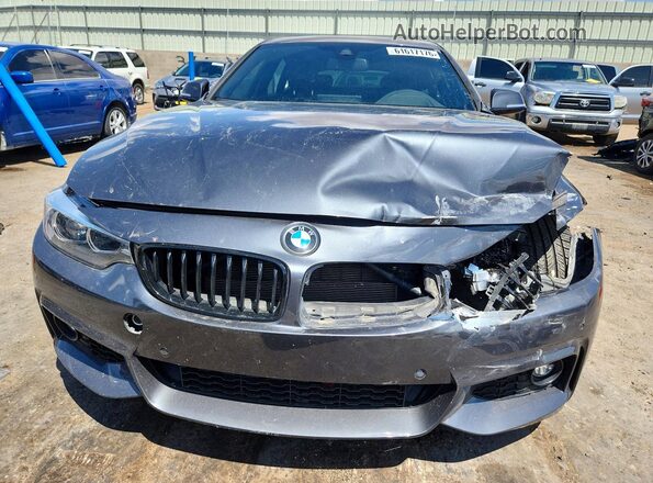 WBA4J7C01LBV99726 2020 BMW 4 SERIES Gray Widok z przodu