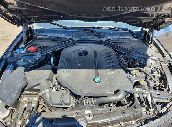 WBA4J7C01LBV99726 2020 BMW 4 SERIES Gray Widok wnętrza z tyłu