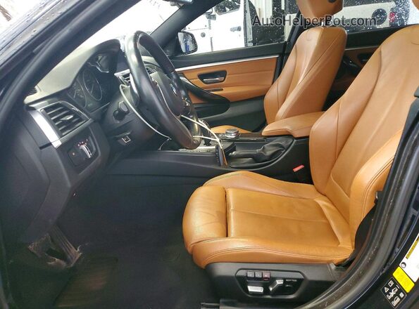 WBA4J7C50KBM76350 2019 BMW 4 SERIES Black Vista interior delantera