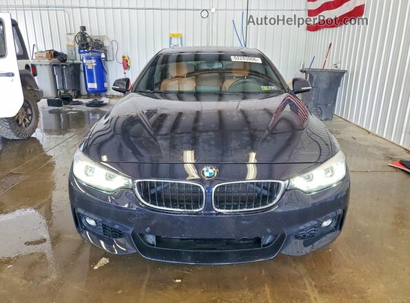 WBA4J7C50KBM76350 2019 BMW 4 SERIES Black Vista frontal