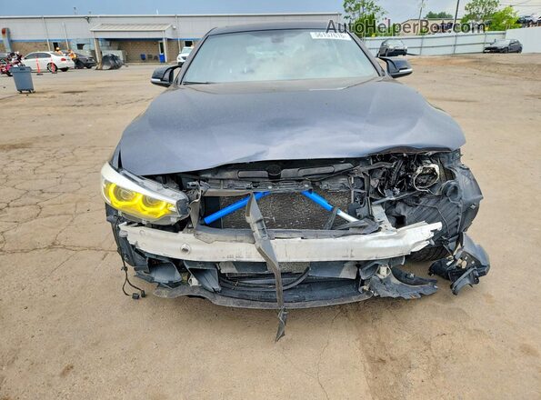 WBA4J7C54JBB98666 2018 BMW 4 SERIES Black Front view