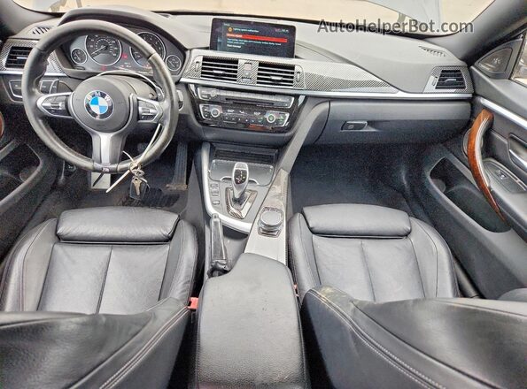 WBA4J7C54JBB98666 2018 BMW 4 SERIES Black Dashboard view