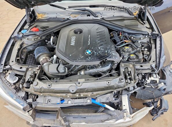 WBA4J7C54JBB98666 2018 BMW 4 SERIES Black Rear interior view