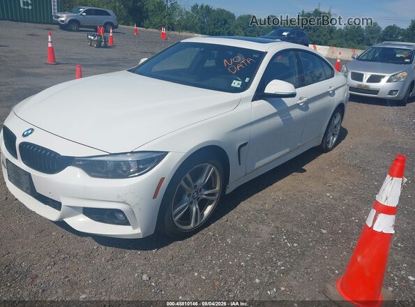 WBA4J7C55JBH15490 2018 BMW 4 SERIES White Front left