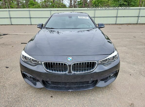 WBA4J7C59KBM75486 2019 BMW 4 SERIES Black Вид спереду