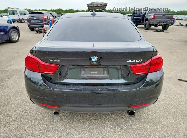 WBA4J7C59KBM75486 2019 BMW 4 SERIES Black Вид ззаду