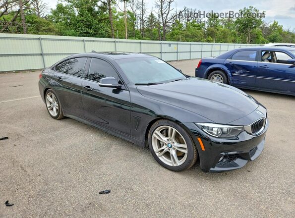 WBA4J7C59KBM75486 2019 BMW 4 SERIES Black Передня права чверть