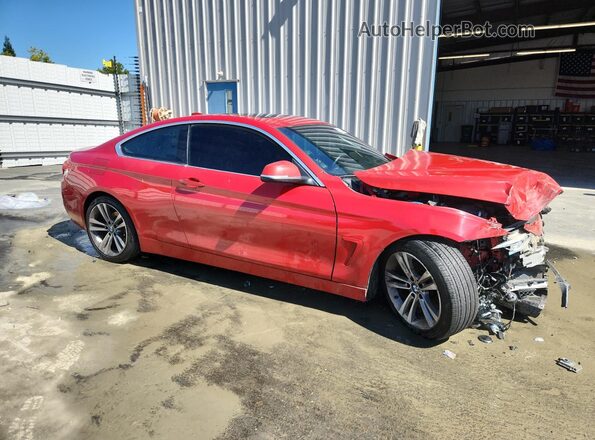 WBA4R7C57HK876455 2017 BMW 4 SERIES Red 