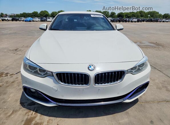 WBA4U7C36H5H20292 2017 BMW 4 SERIES White Вид спереду