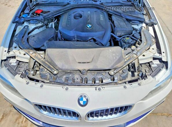 WBA4U7C36H5H20292 2017 BMW 4 SERIES White Вид задньої частини салону