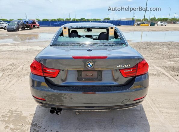 WBA4U7C5XH5H19471 2017 BMW 4 SERIES Gray უკანა ხედი