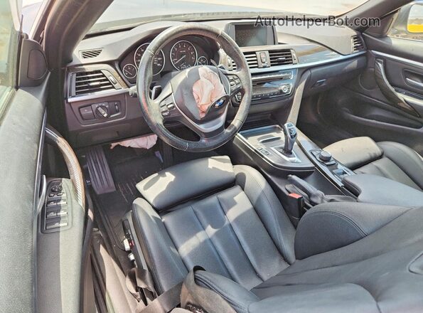 WBA4U7C5XH5H19471 2017 BMW 4 SERIES Gray წინა პანელის ხედი