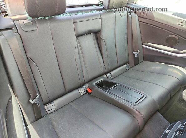WBA4U7C5XH5H19471 2017 BMW 4 SERIES Gray უკანა სავარძლების ხედი