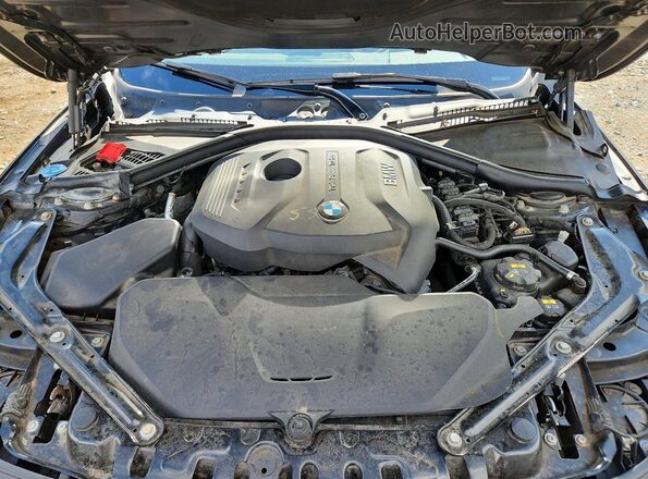 WBA4U9C50H5D44265 2017 BMW 4 SERIES Черный Вид задней части салона