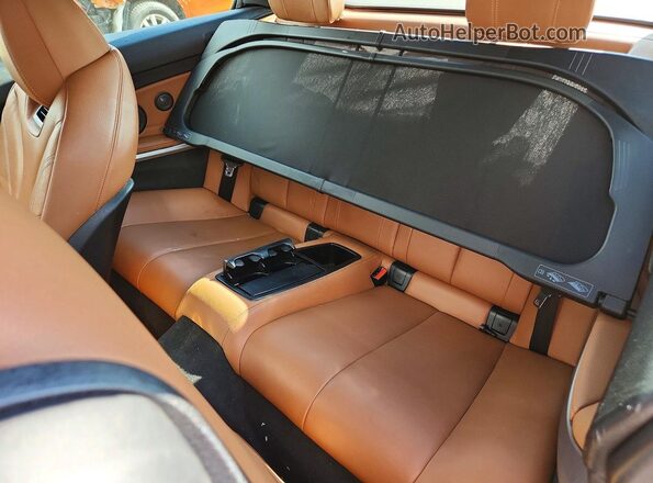 WBA4U9C50H5D44265 2017 BMW 4 SERIES Черный Вид задних сидений