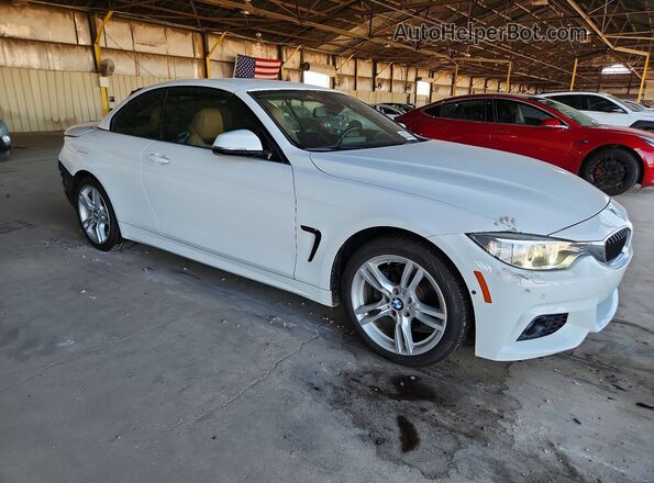 WBA4U9C53H5D44566 2017 BMW 4 SERIES White Передня права чверть