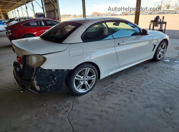 WBA4U9C53H5D44566 2017 BMW 4 SERIES White Задня права чверть