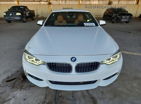 WBA4U9C53H5D44566 2017 BMW 4 SERIES White Вид спереду