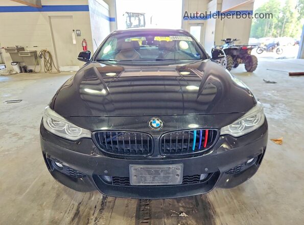 WBA4U9C58H5D43638 2017 BMW 4 SERIES Black Front view