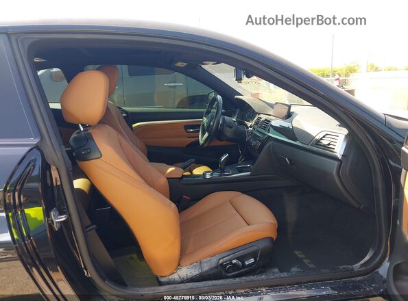 WBA4W3C05LFH44613 2020 BMW 4 SERIES Black Front interior view