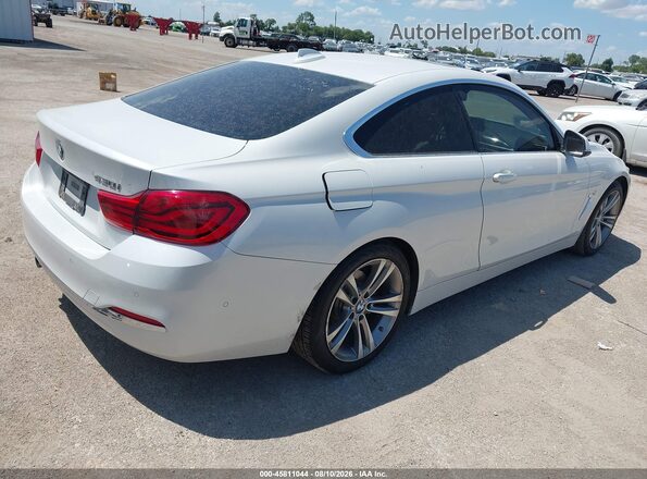 WBA4W3C54JAB87327 2018 BMW 4 SERIES White Tył prawy